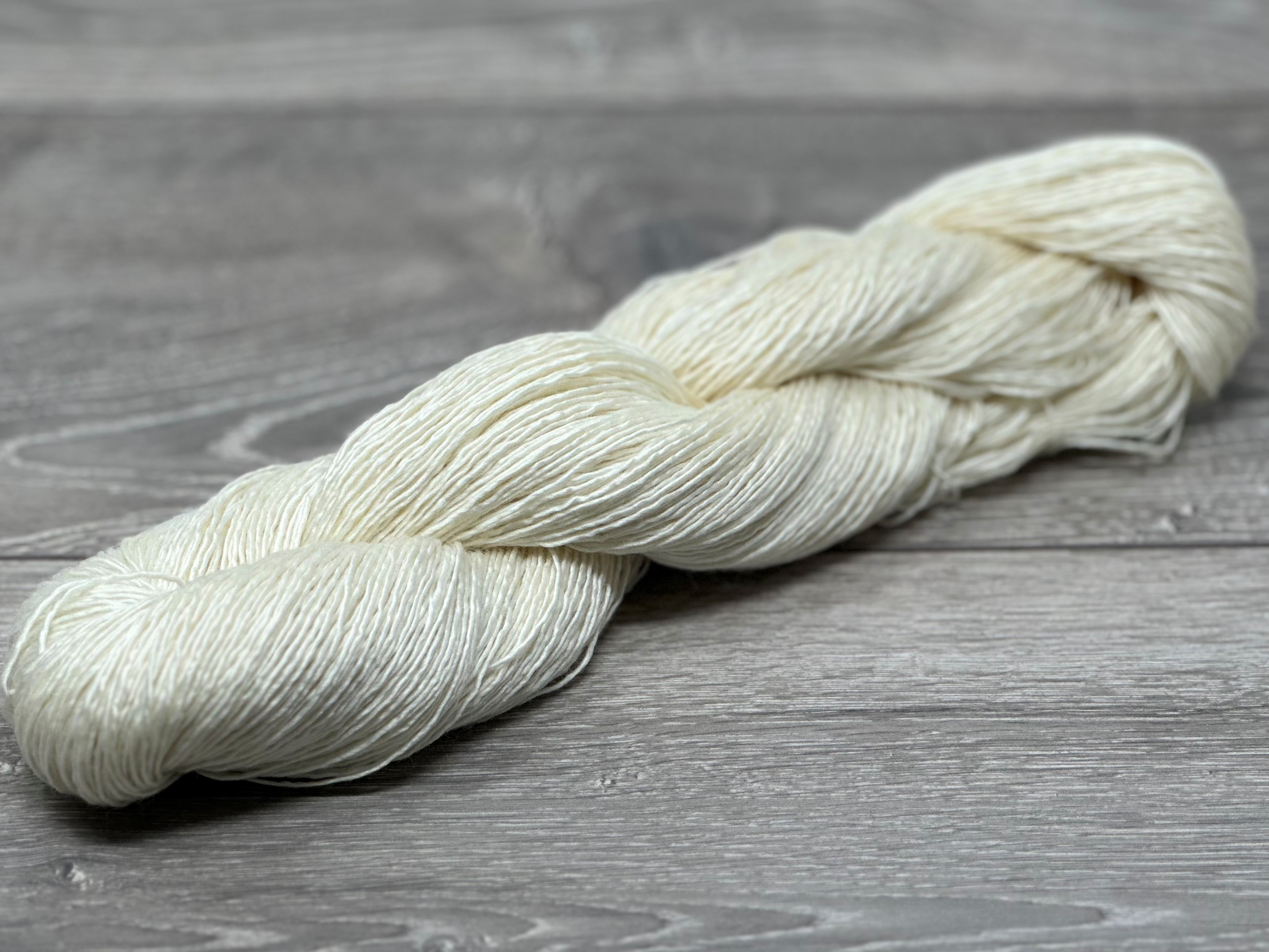 Sock Weight Singles 75% Superwash Extrafine (19.5 micron)  Merino Wool 25% Silk Yarn 1 x 100g Hank